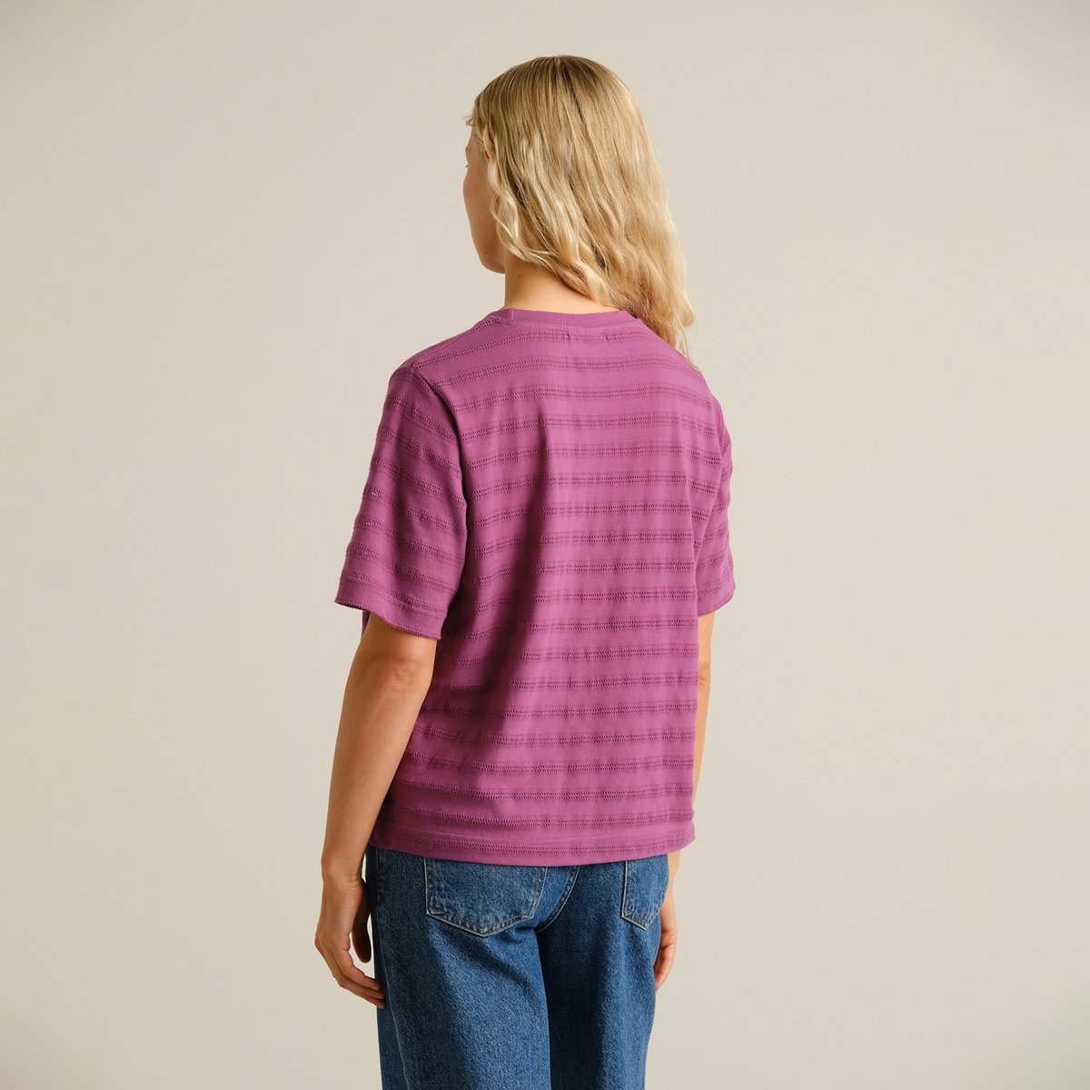 T-shirt Vadstena Lace Amethyst Purple