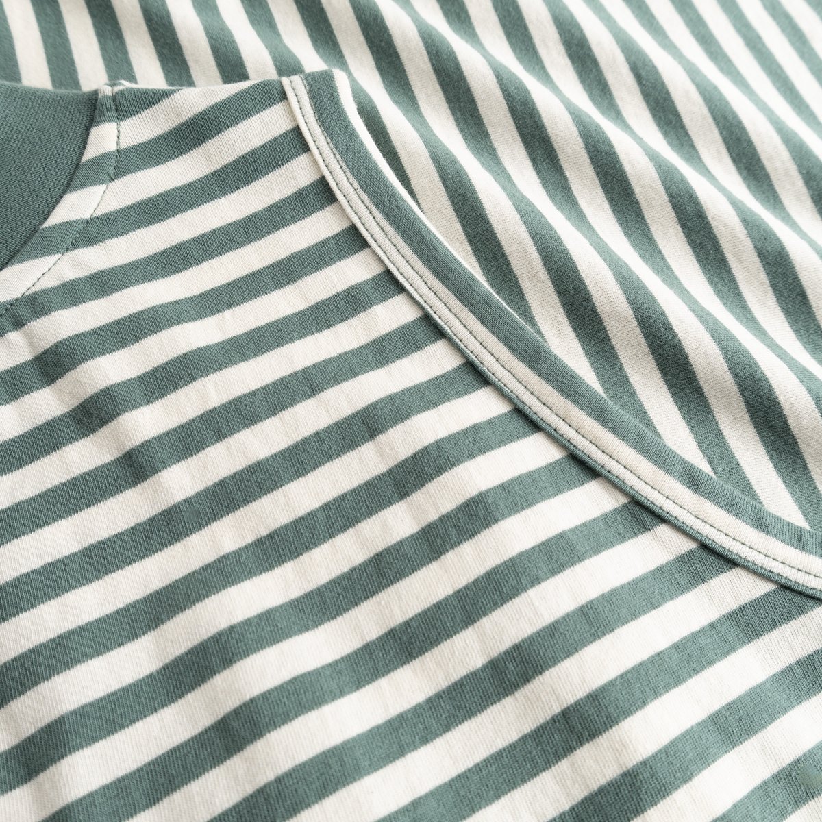 Top Namsos Stripes Green/Off-White