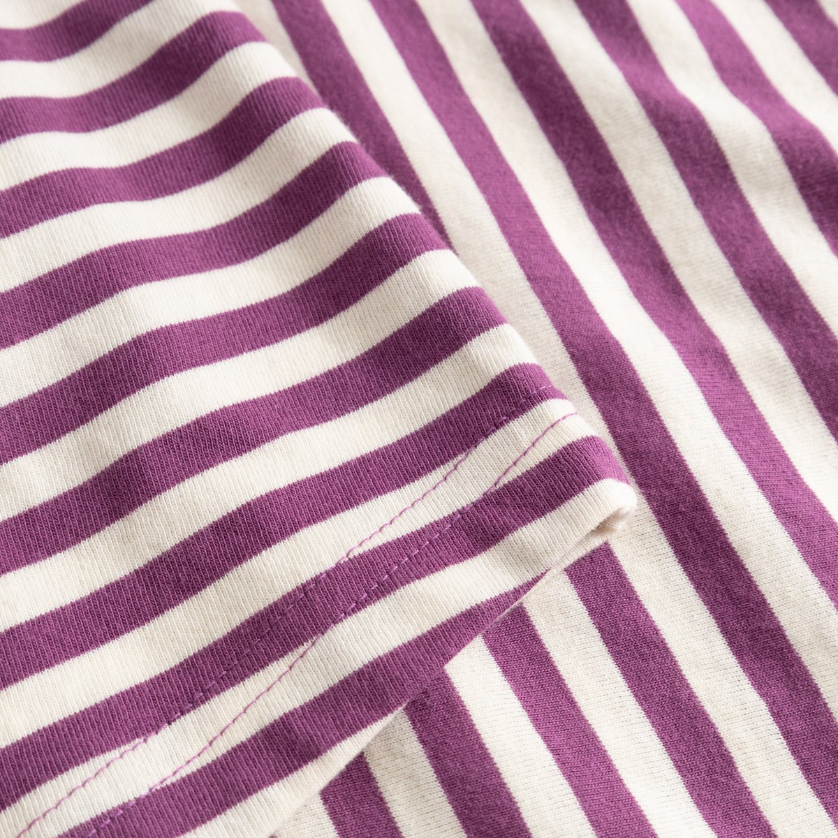 Top Namsos Stripes Purple/Off-White