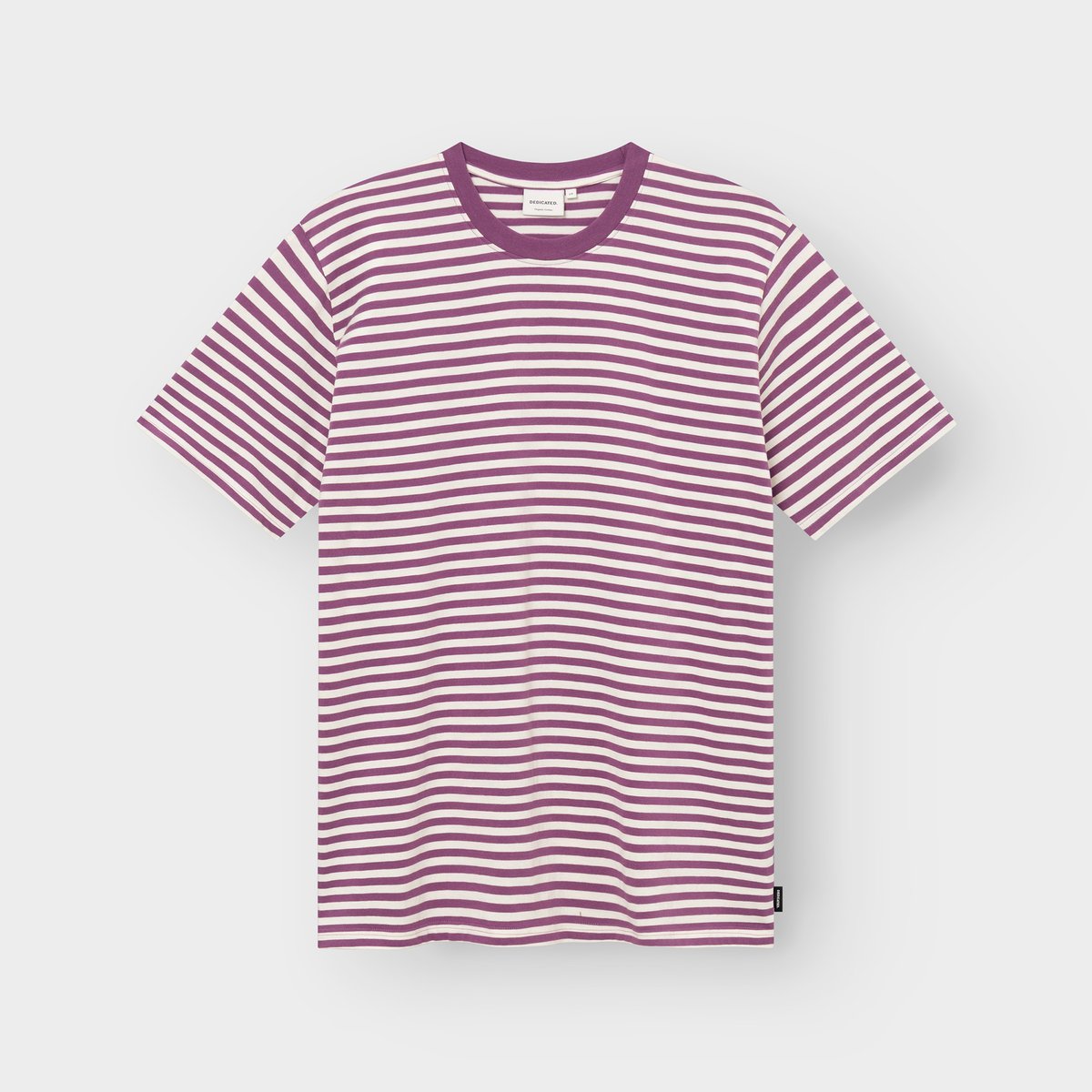T-shirt Stockholm Stripes Purple/Off-White