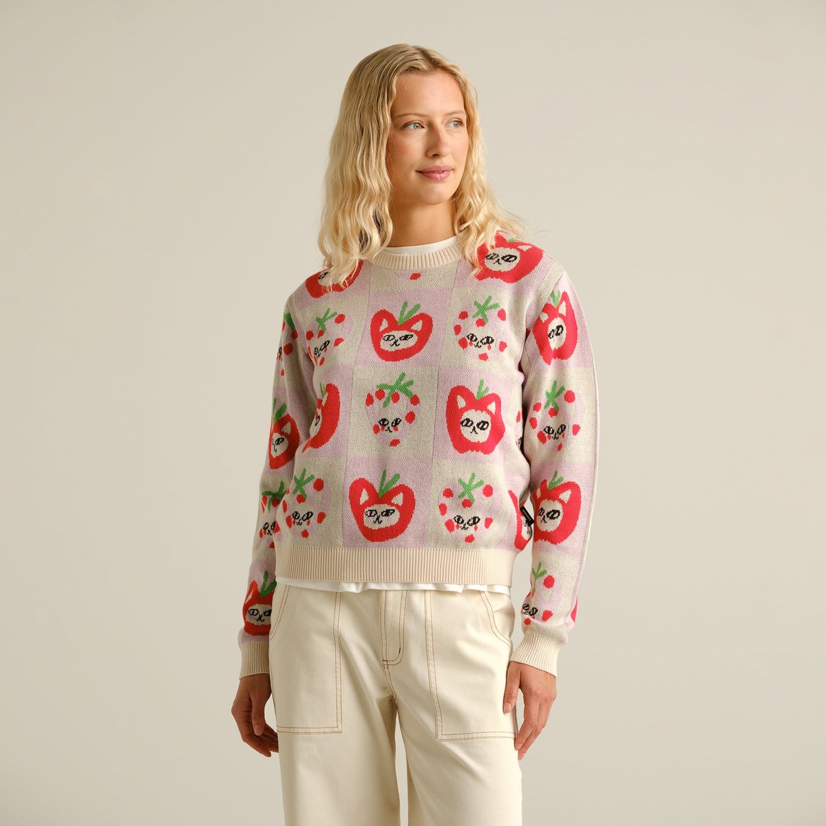 Sweater Arendal Fruit Cat Bingo