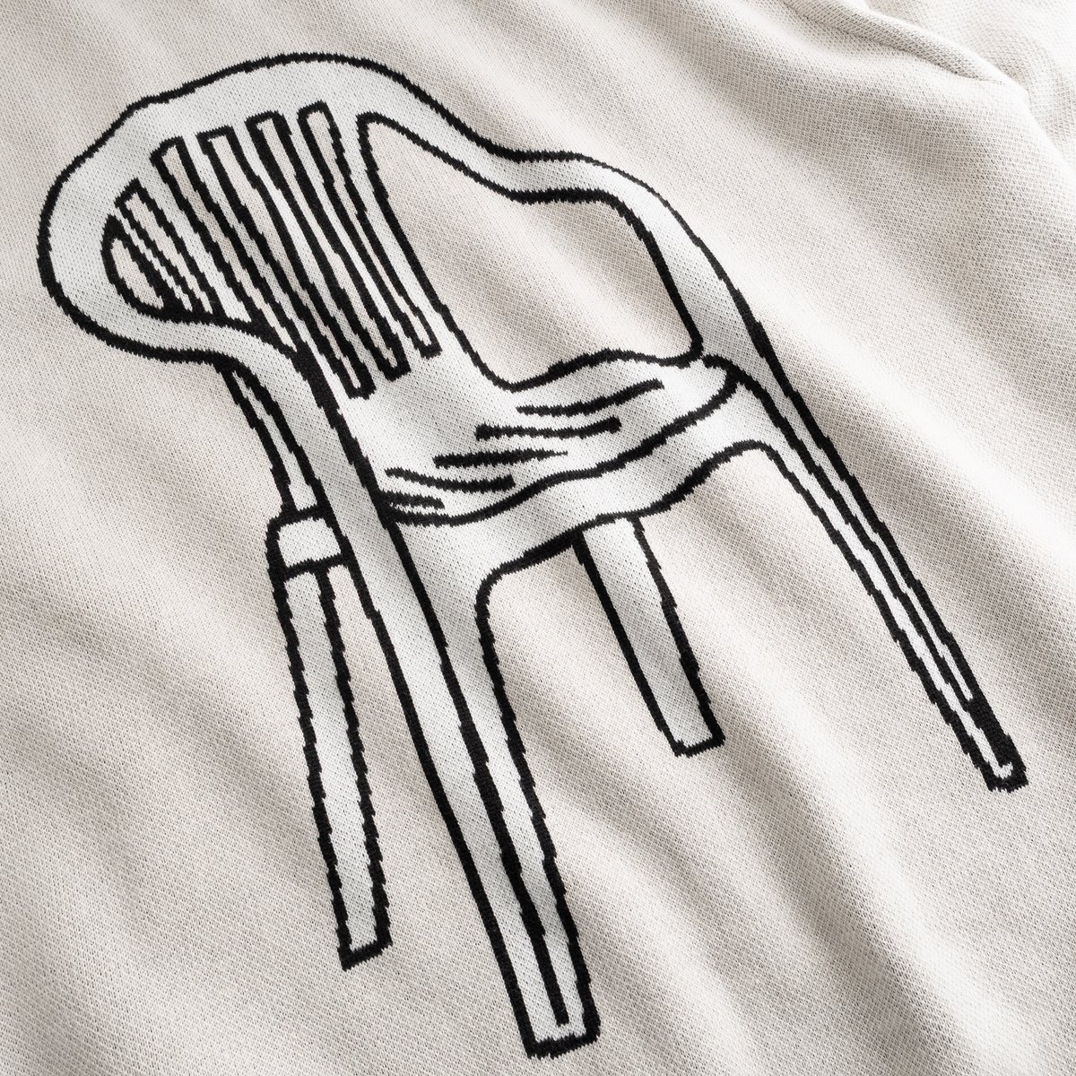 Sweater Mora Plastic Chair Off-White