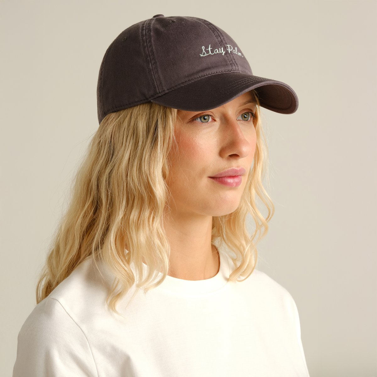 Soft Cap Slussen Stay Palm Dark Grey