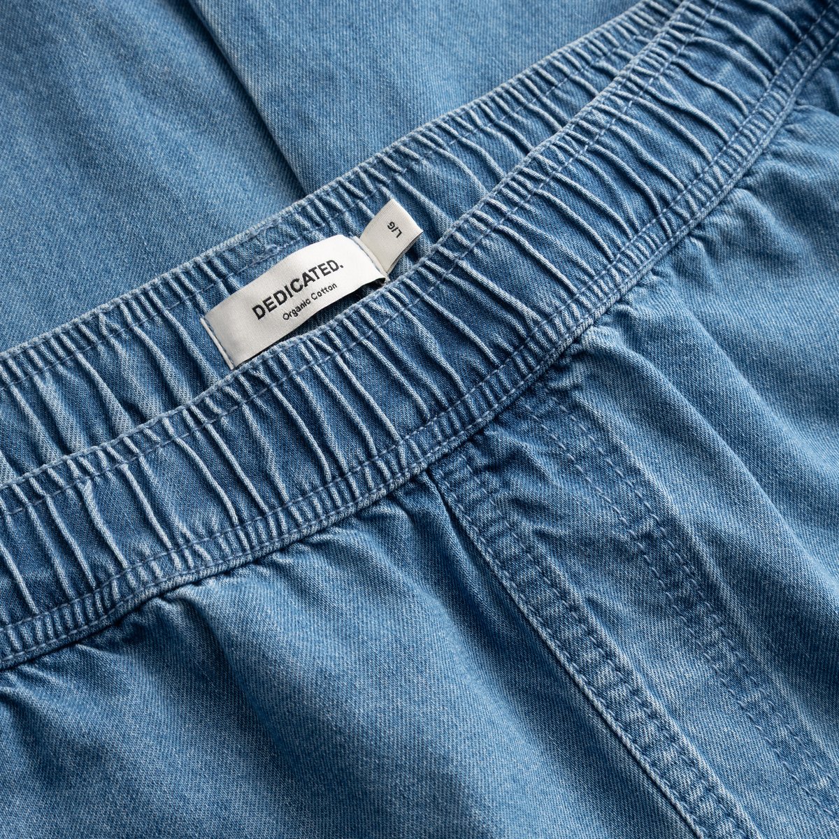 Pants Borrby Denim Light Blue