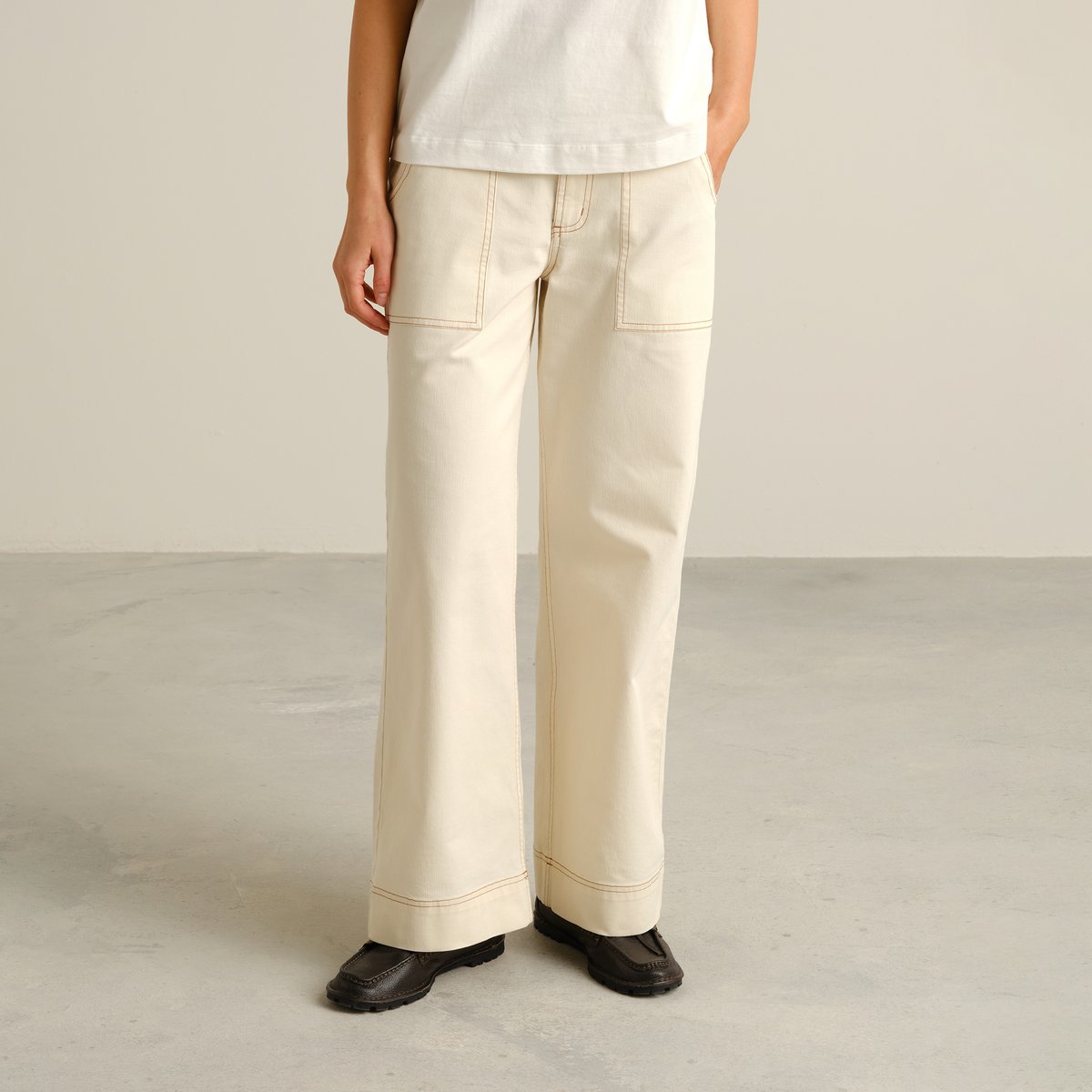 Workwear Pants Vara Egg White