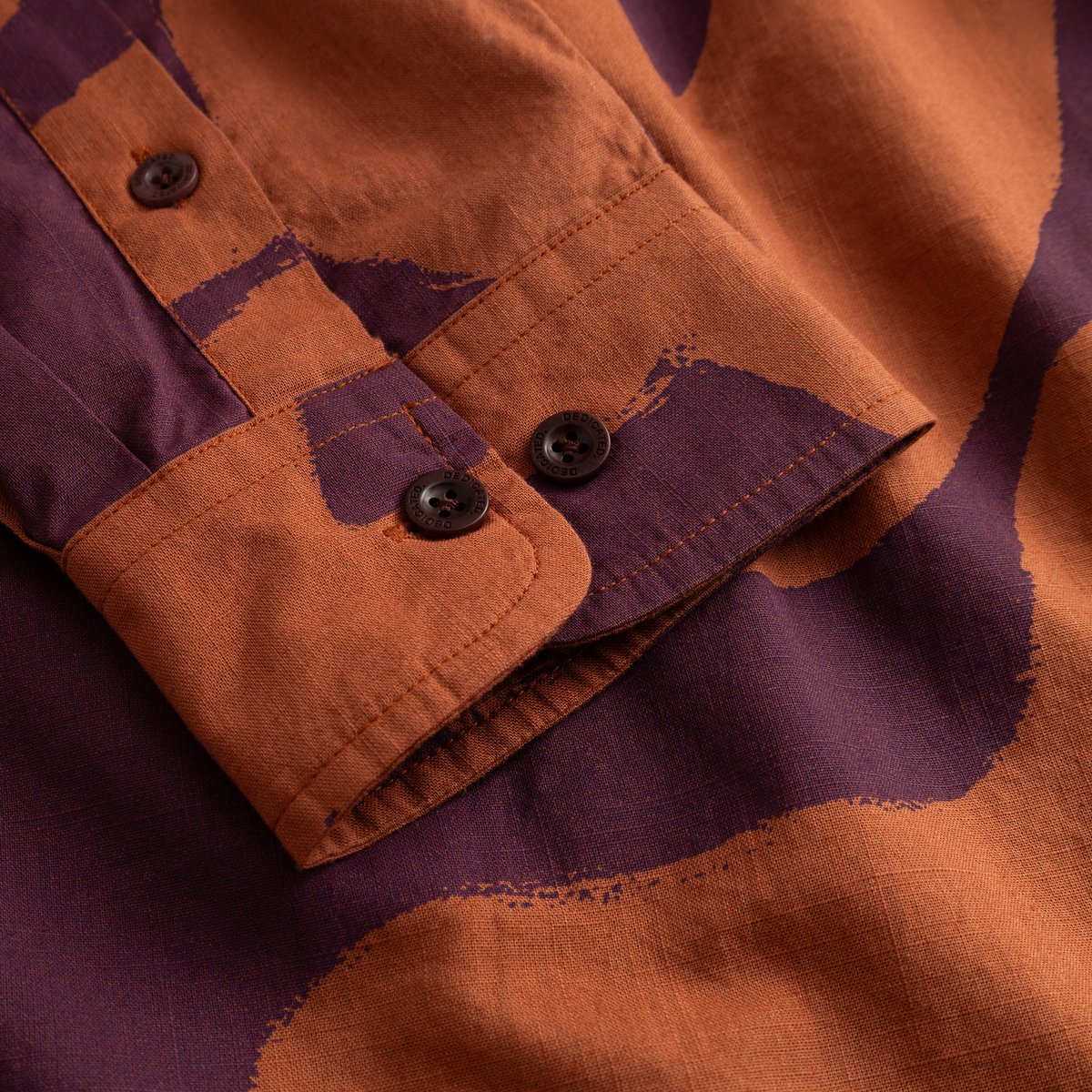 Shirt Edsta Abstract Coral Fig Red