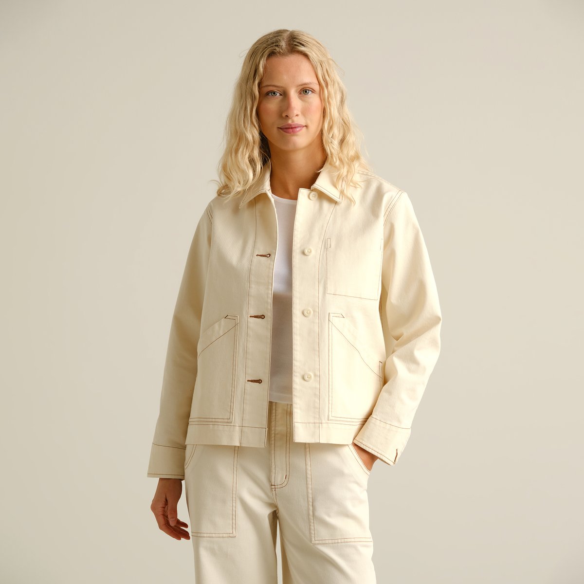 Jacket Stiby Egg White