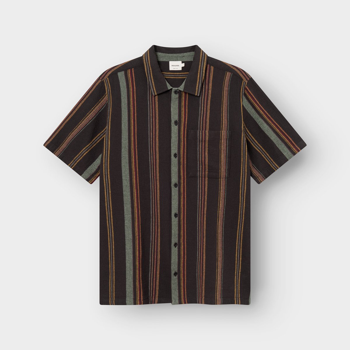 Shirt Brantevik Stripe Phantom Black