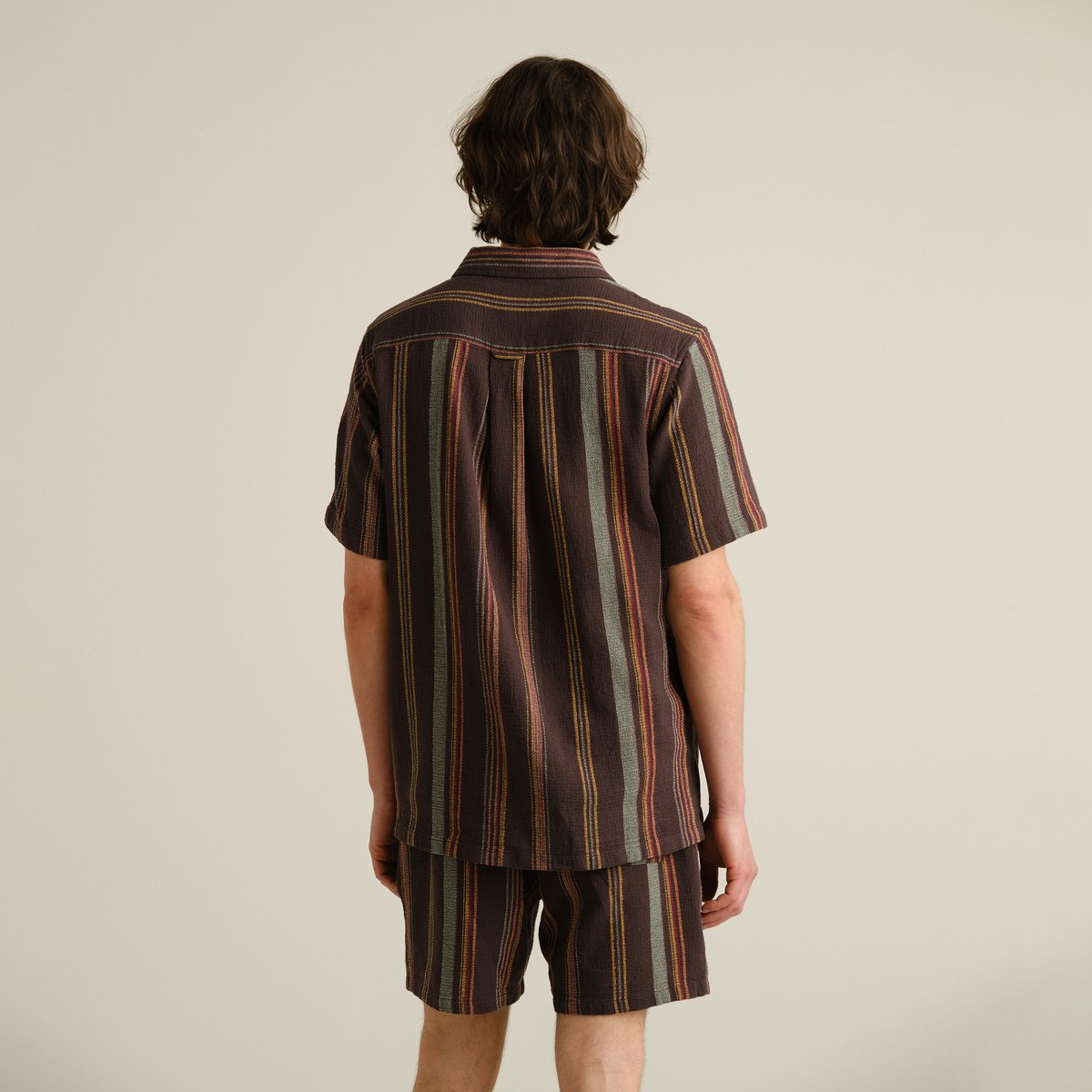 Shirt Brantevik Stripe Phantom Black