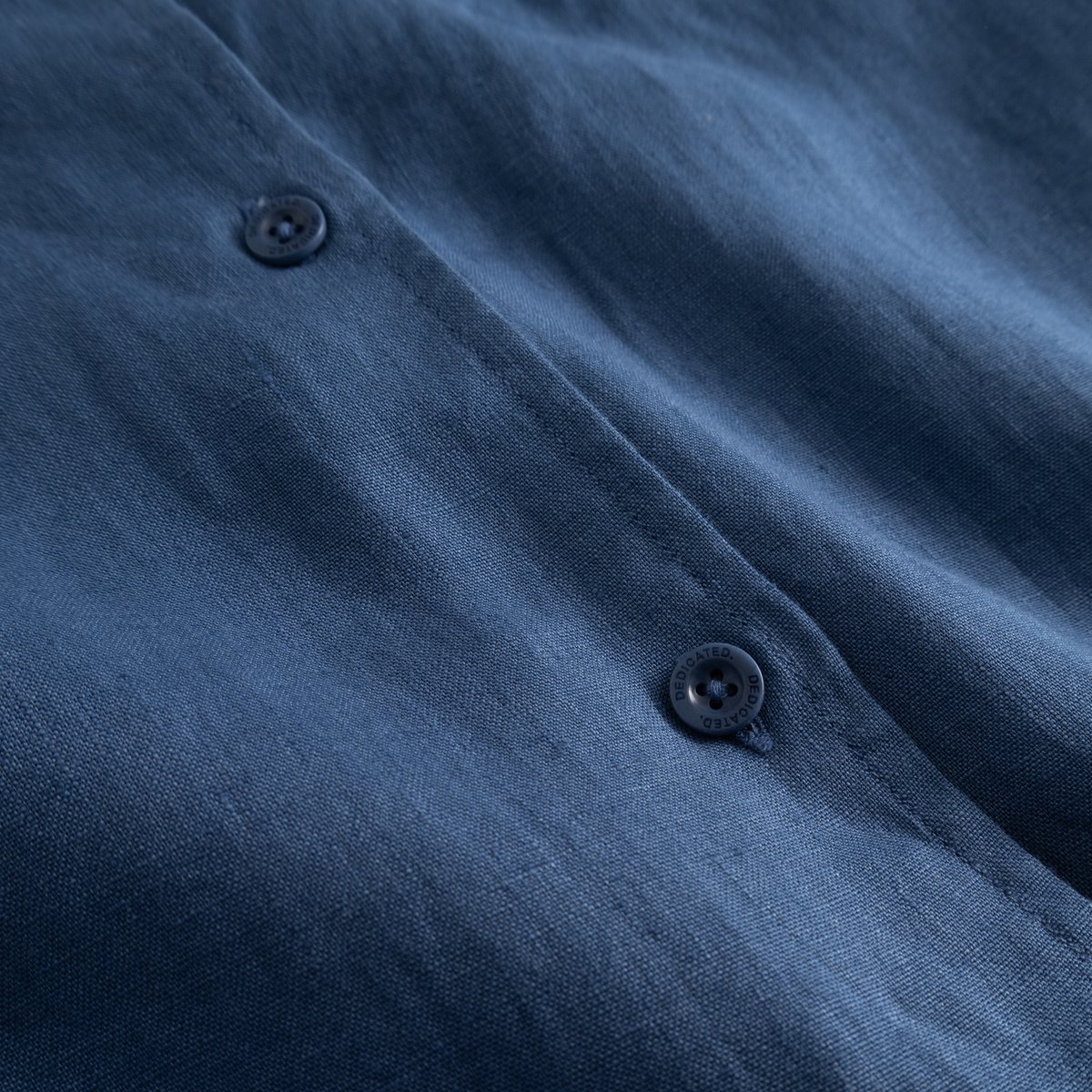 Shirt Dress Ripa Linen True Blue