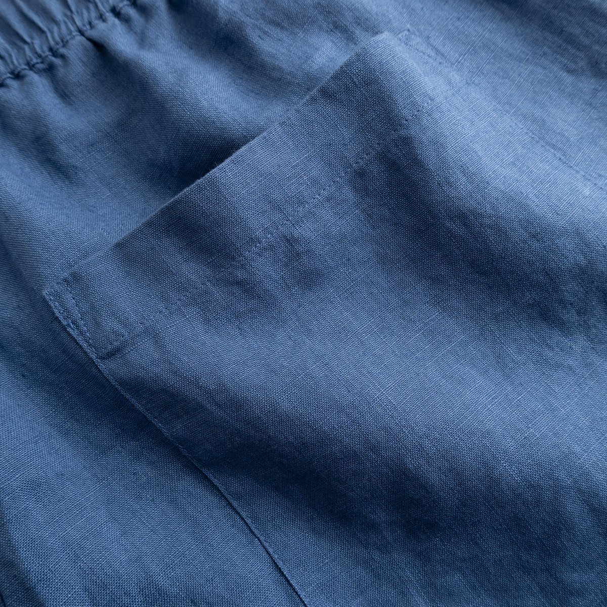 Shorts Sibbarp Linen True Blue