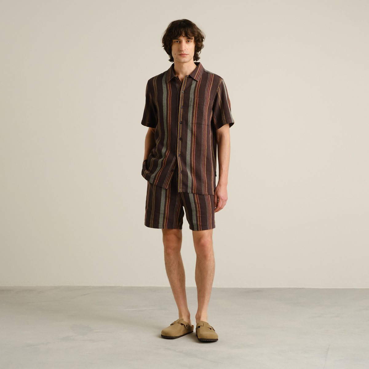 Shorts Sibbarp Stripe Phantom Black