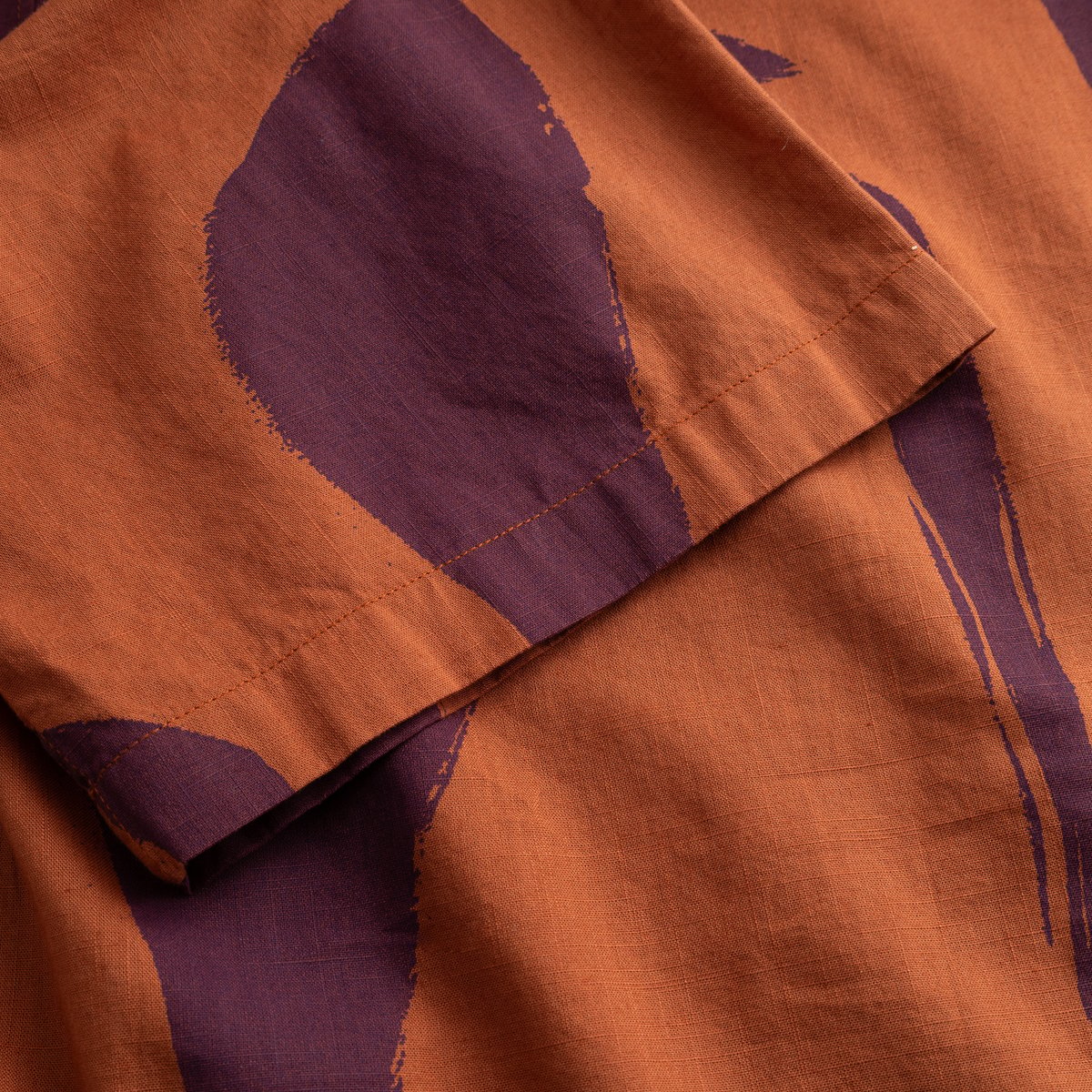 Shirt Brantevik Abstract Coral Fig Red