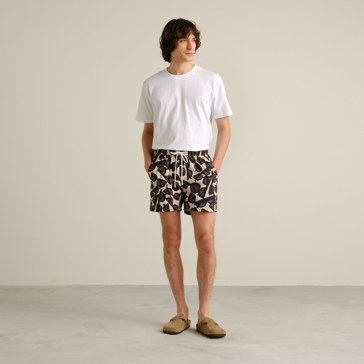 Swim Shorts Birka Shades Oat White