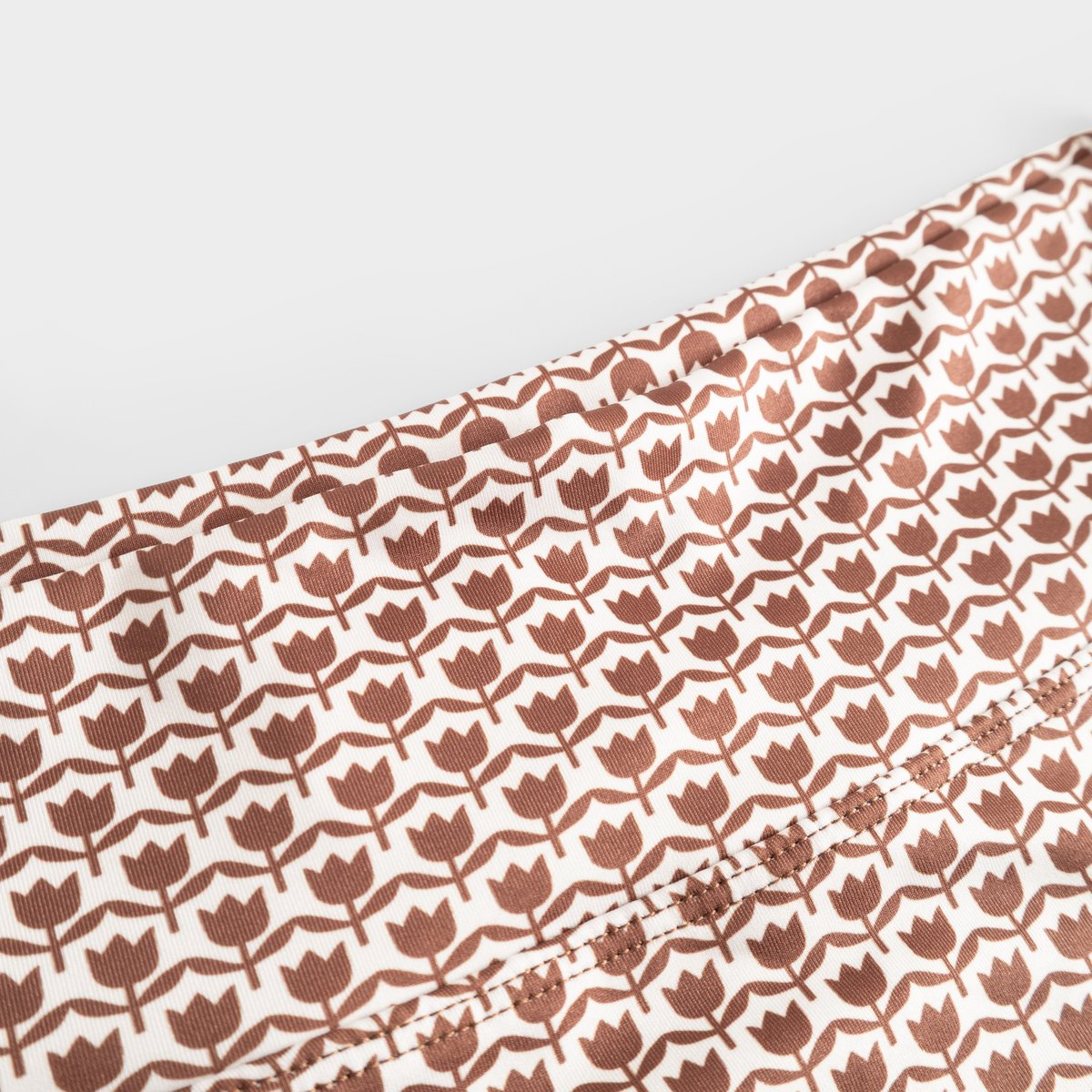 Bikini Pants Slite Tulips Cappuccino Brown