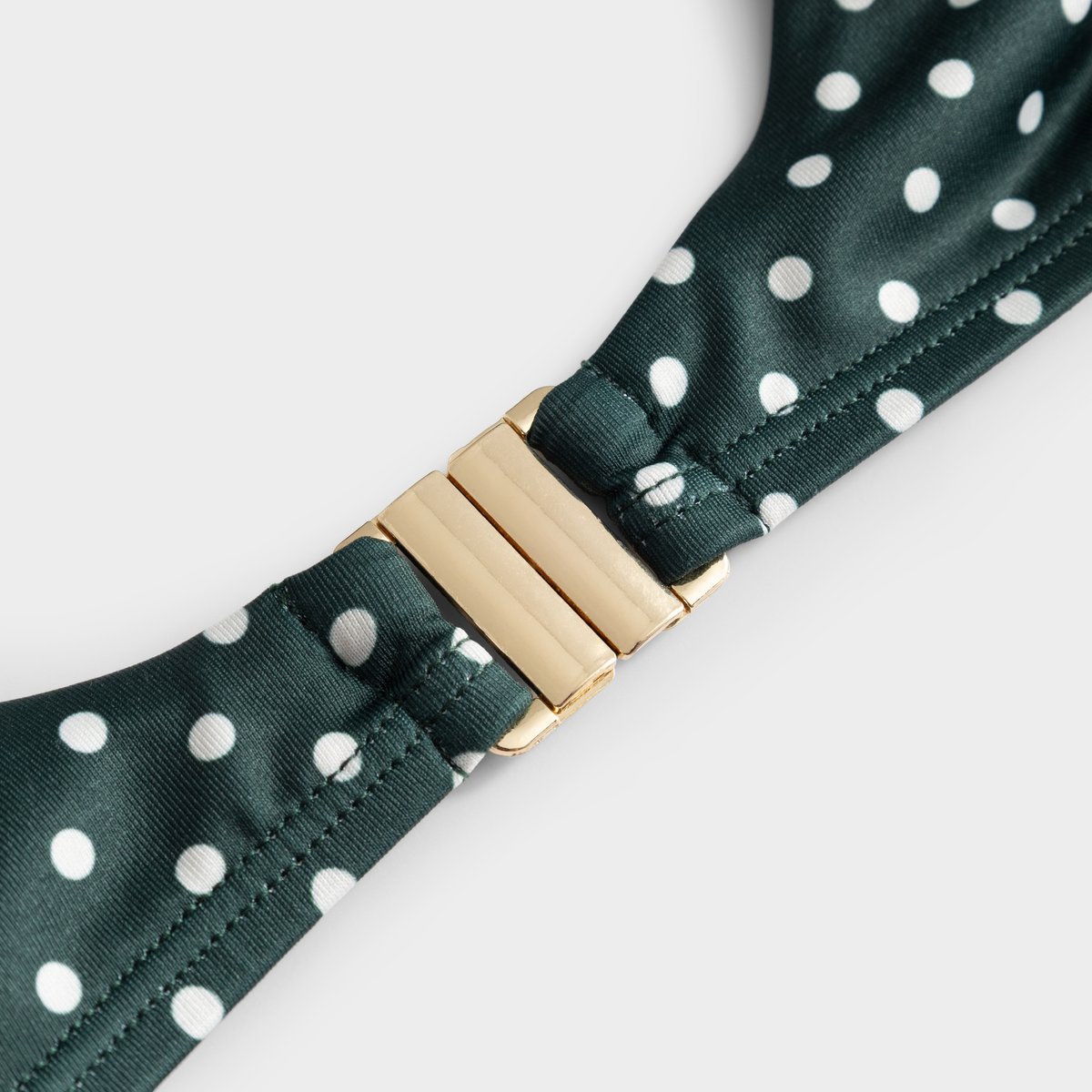 Bikini Top Stoby Polkadots Dark Green