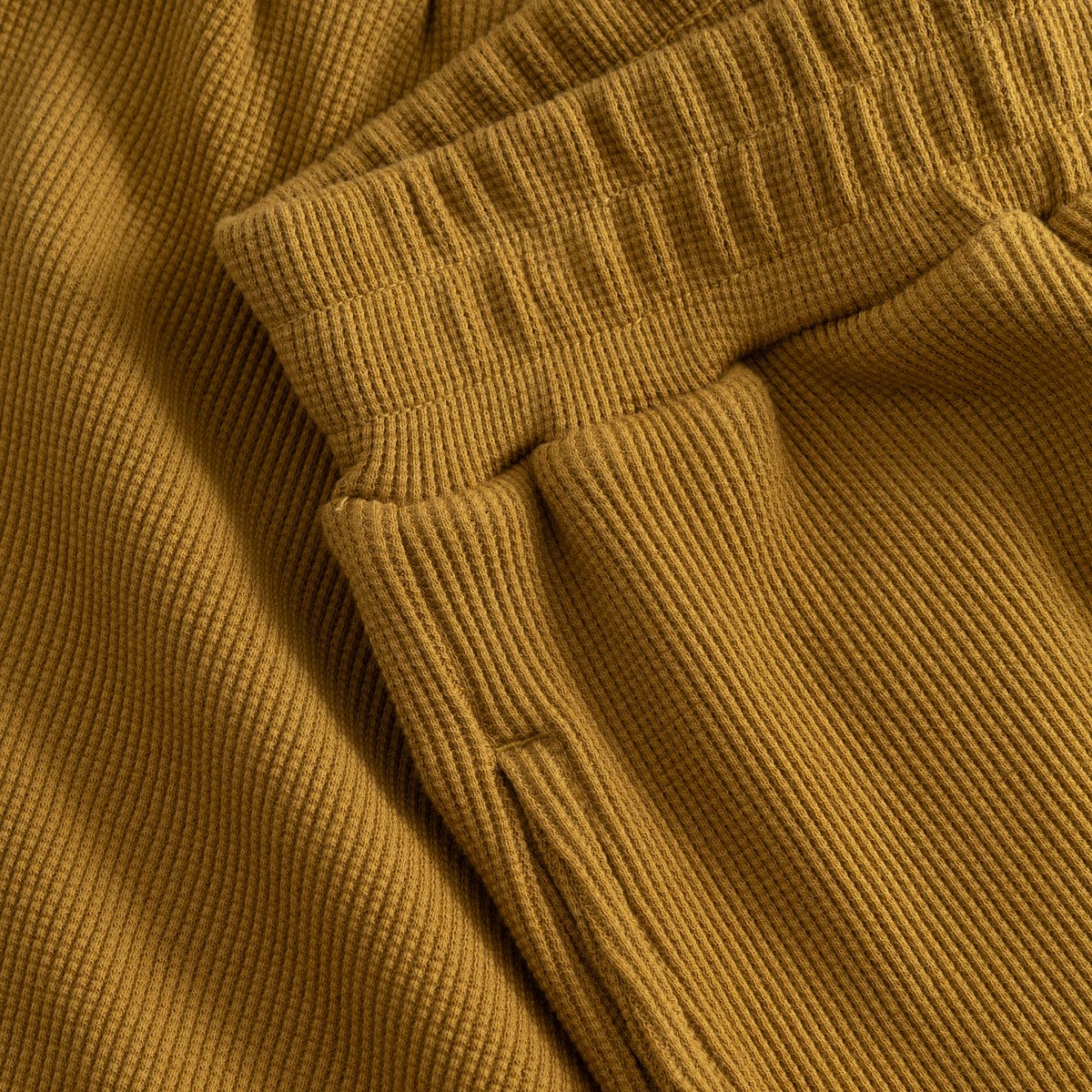 Shorts Aspudden Waffle Bronze Yellow