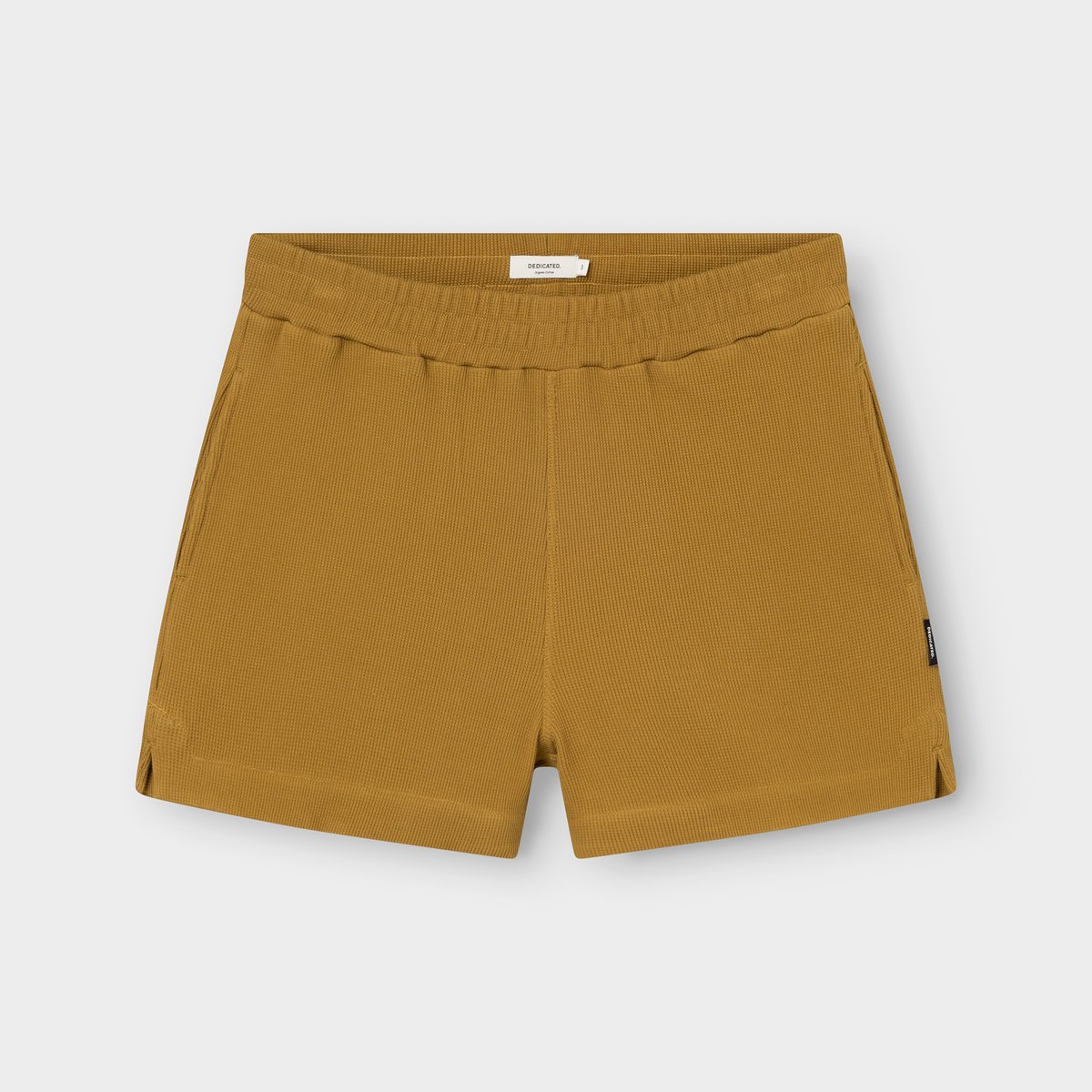 Shorts Aspudden Waffle Bronze Yellow