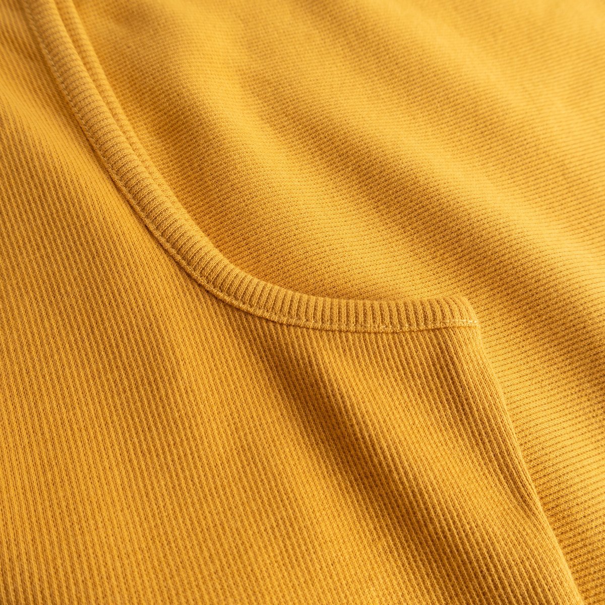 Rib Top Valdermarsvik Amber Yellow