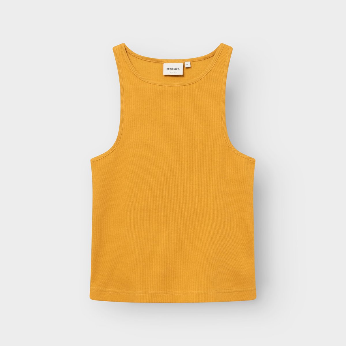 Rib Top Valdermarsvik Amber Yellow