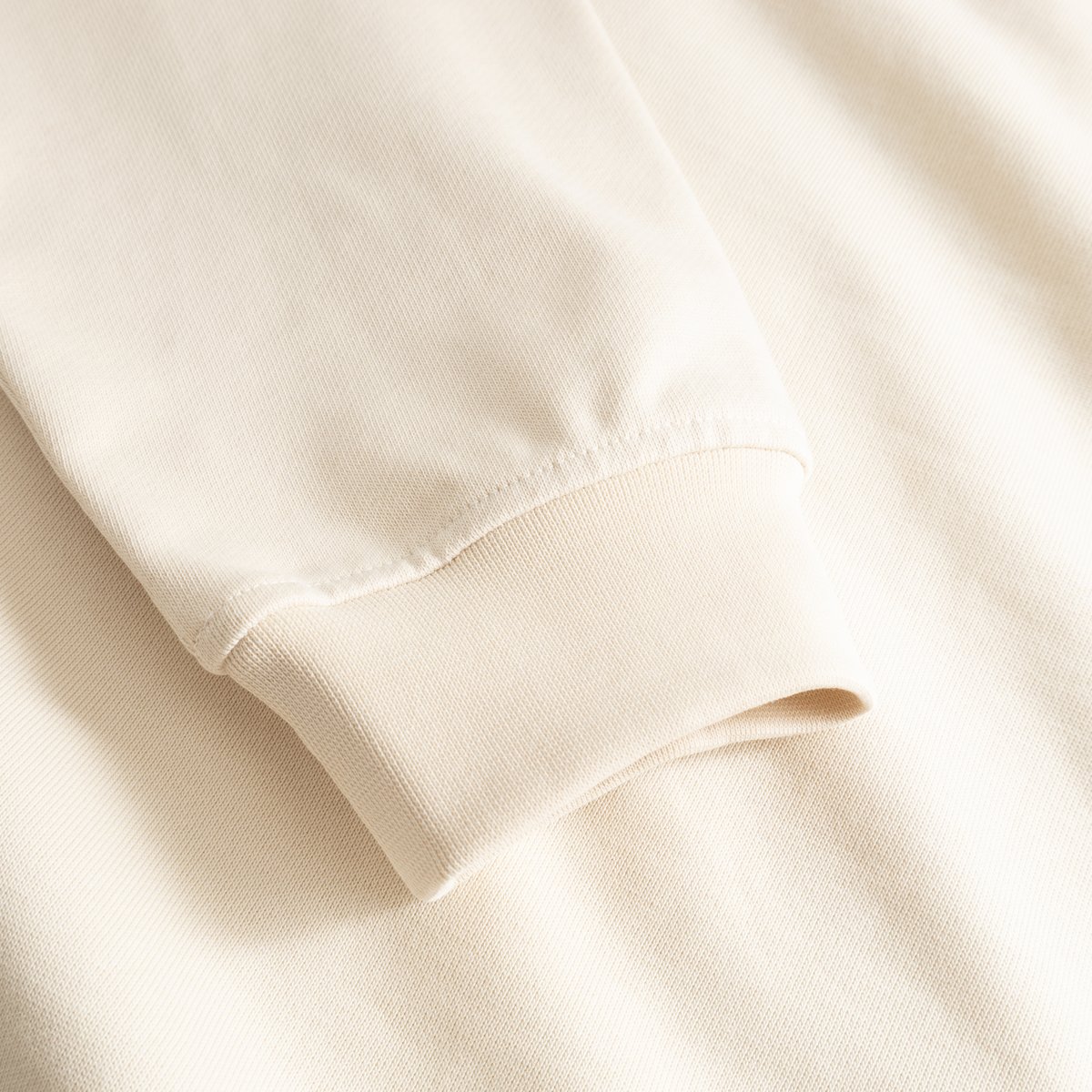 Sweatshirt Ystad Base Egg White