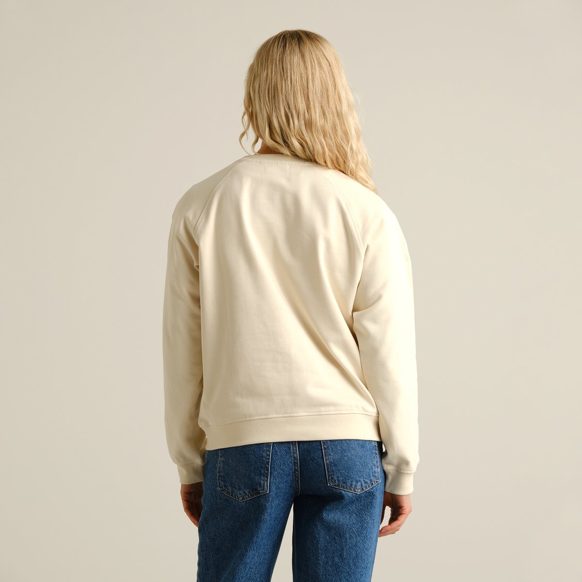 Sweatshirt Ystad Base Egg White