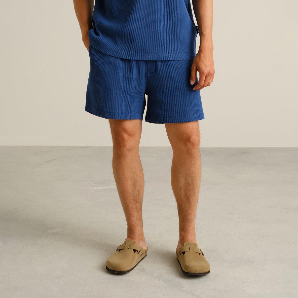 Shorts Essingen Waffle True Blue