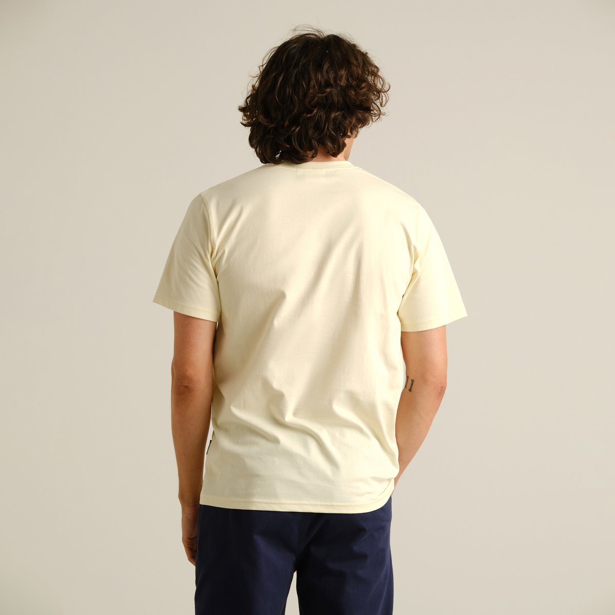 T-shirt Stockholm Base Transparent Yellow