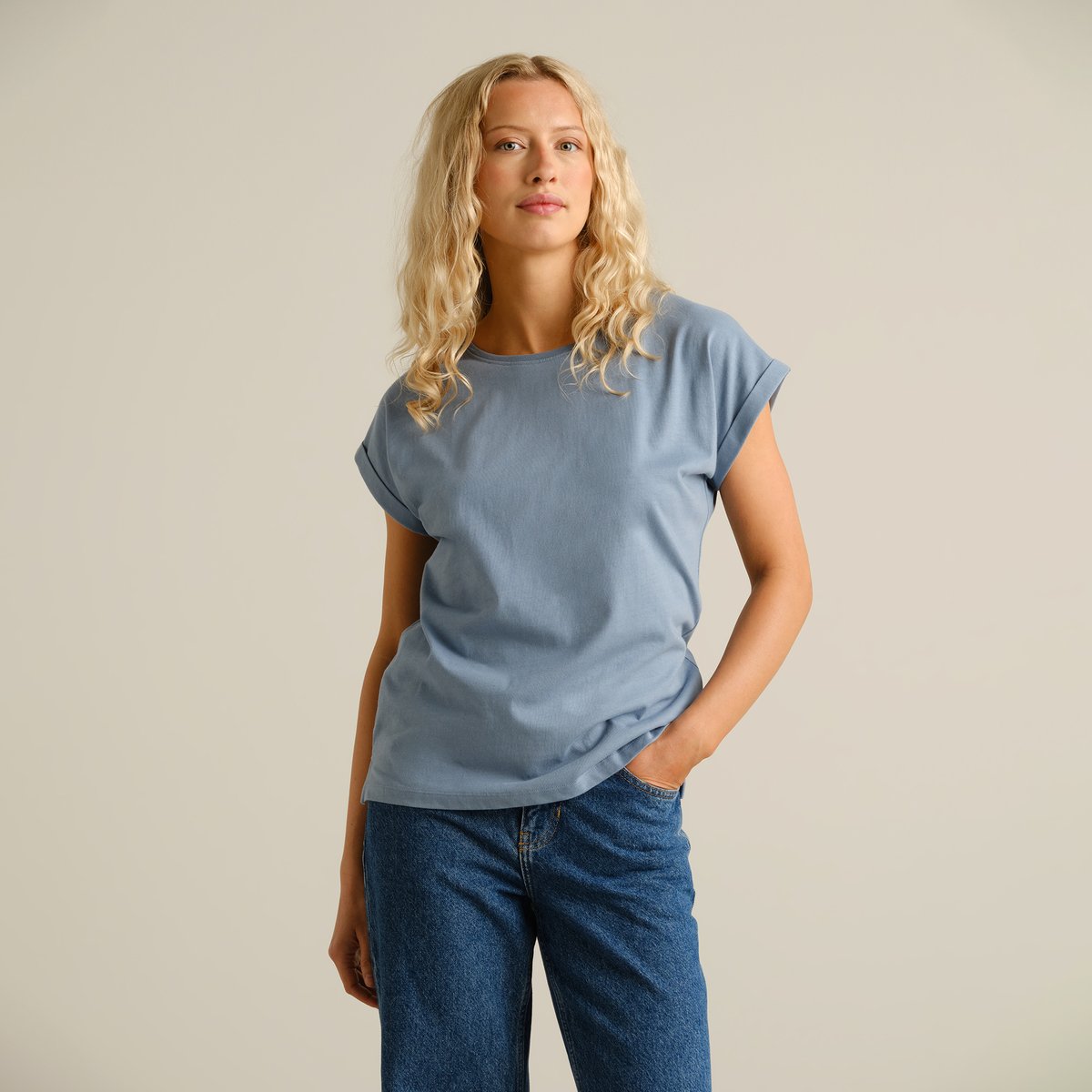 T-shirt Visby Base Windward Blue
