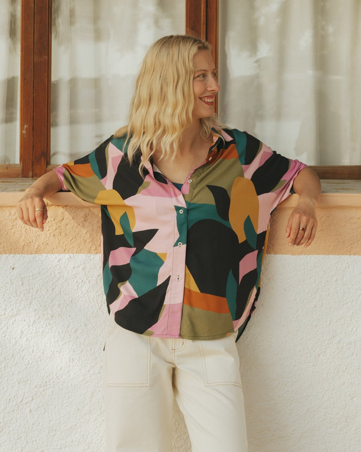 Shirt Alsvik Abstract Fruit