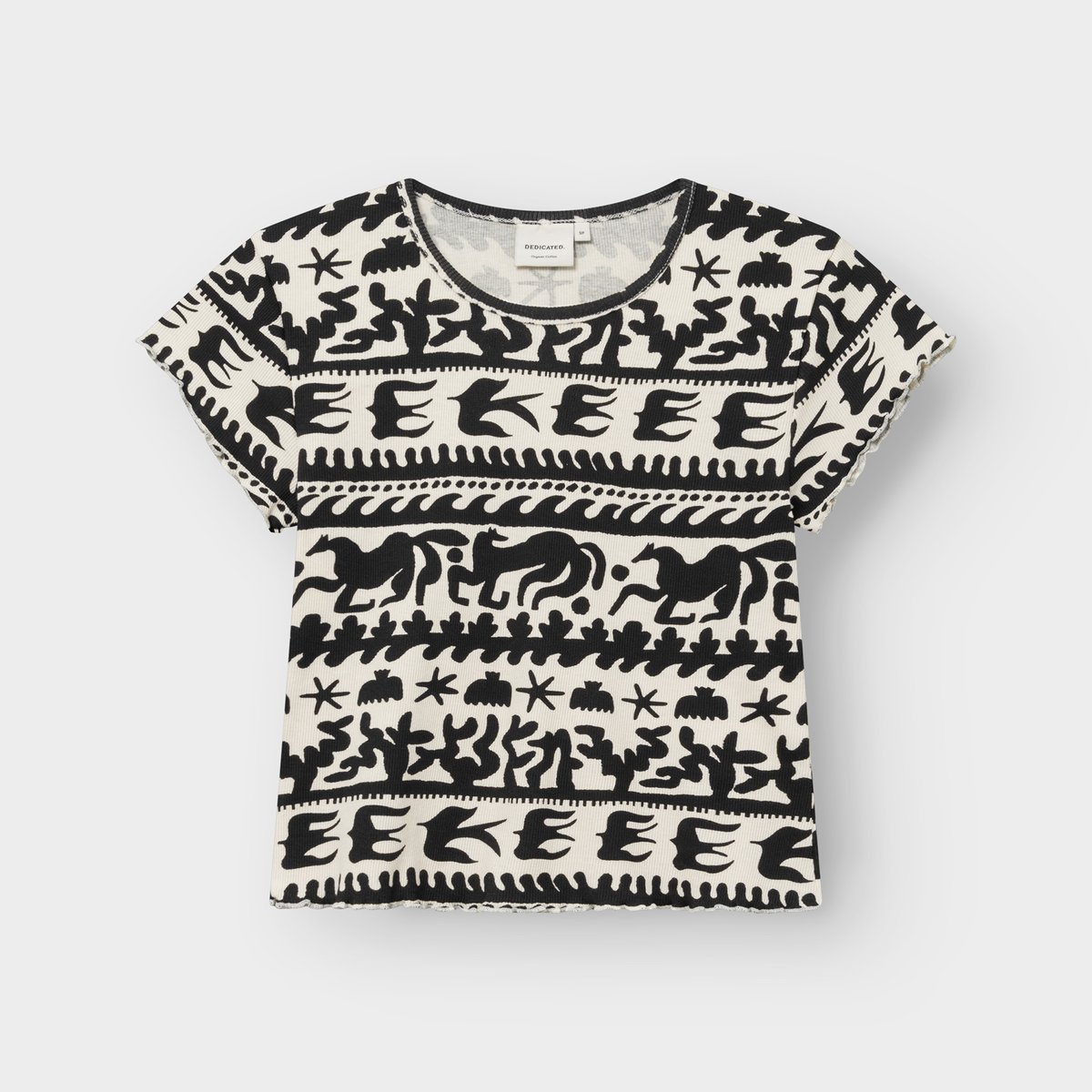 Rib Top Ven Beach Gallop Egg White