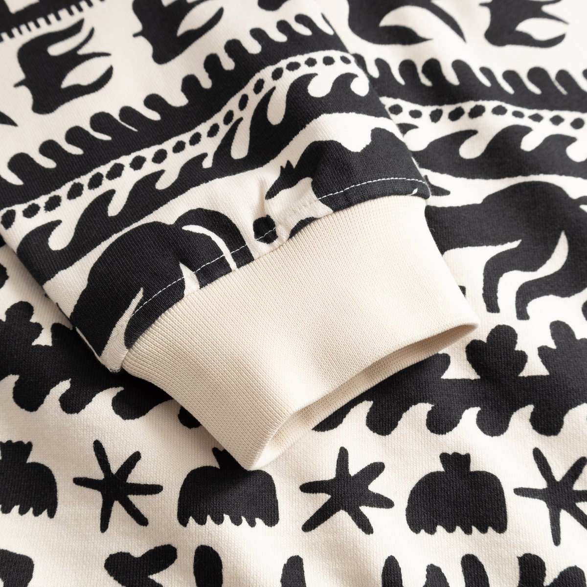 Sweatshirt Ystad Beach Gallop Egg White