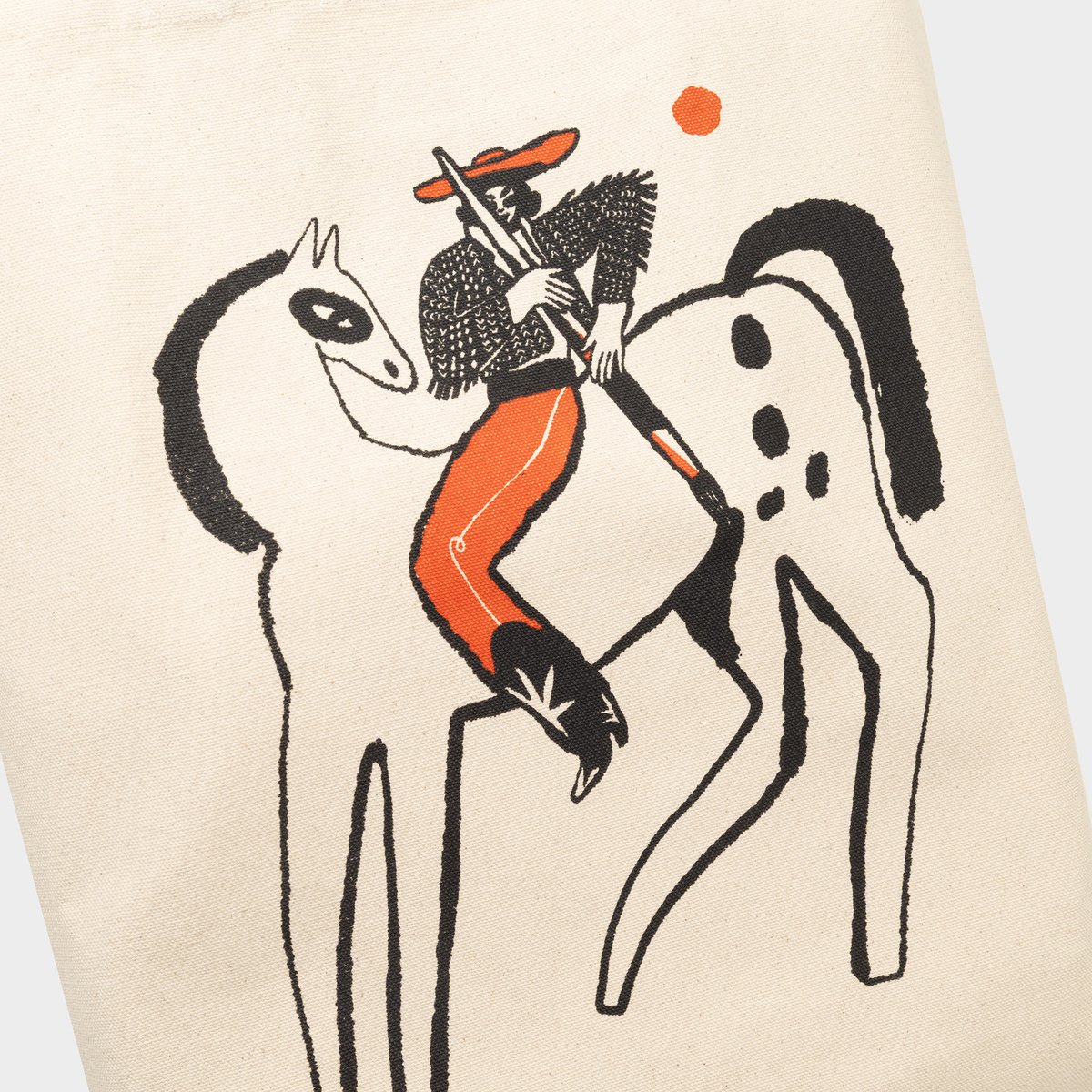 Tote Bag Torekov Paint My Horse Off-White