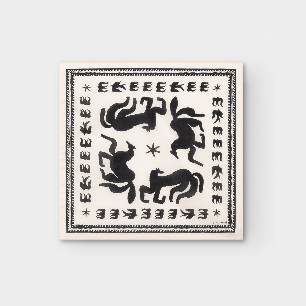 Scarf Kullavik Beach Gallop Egg White