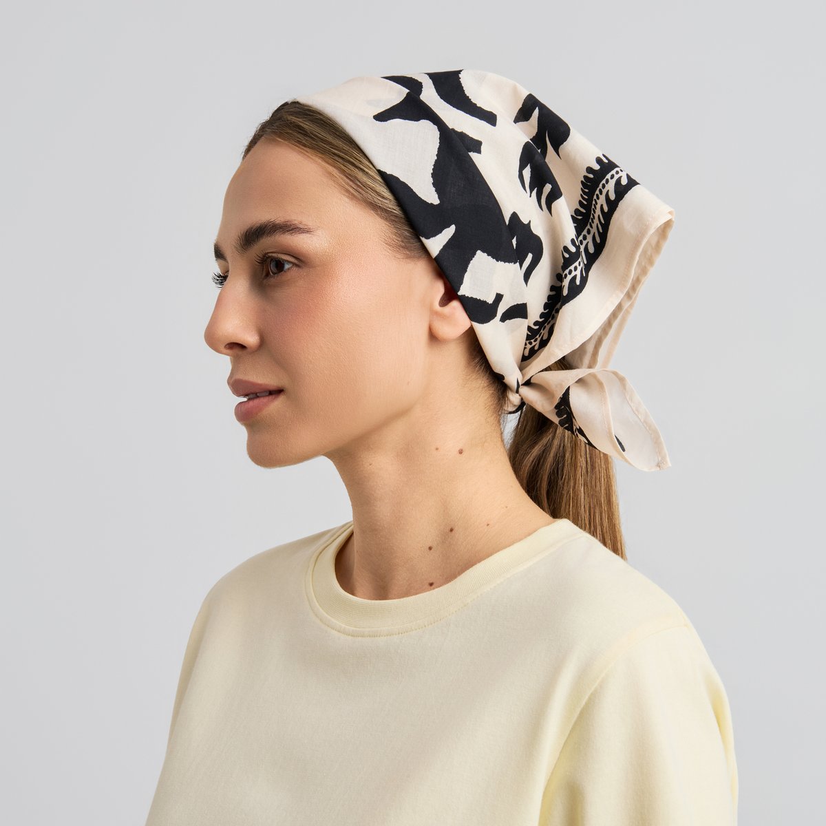 Scarf Kullavik Beach Gallop Egg White