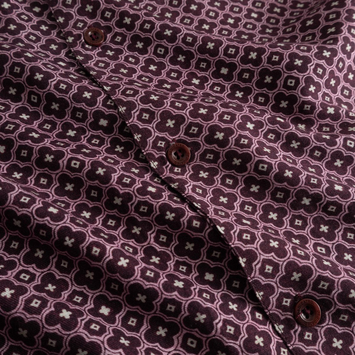 Shirt Marstrand Tile Medallion Fig Red