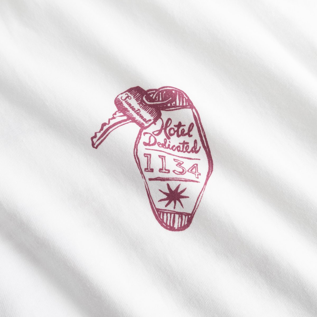 T-shirt Stockholm Late Checkout White