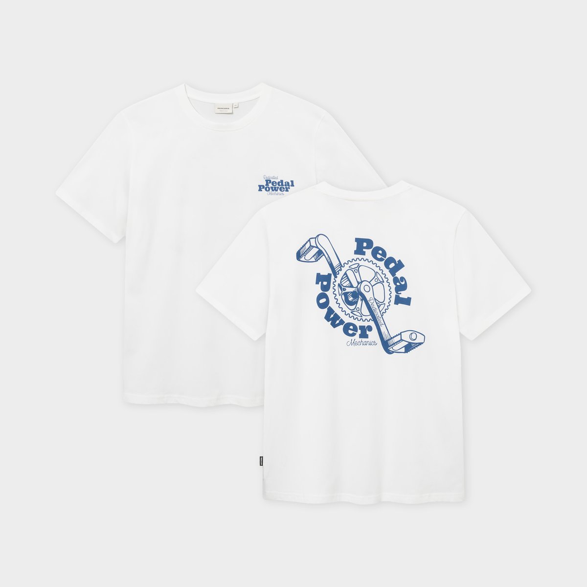 T-shirt Stockholm Pedal Power White