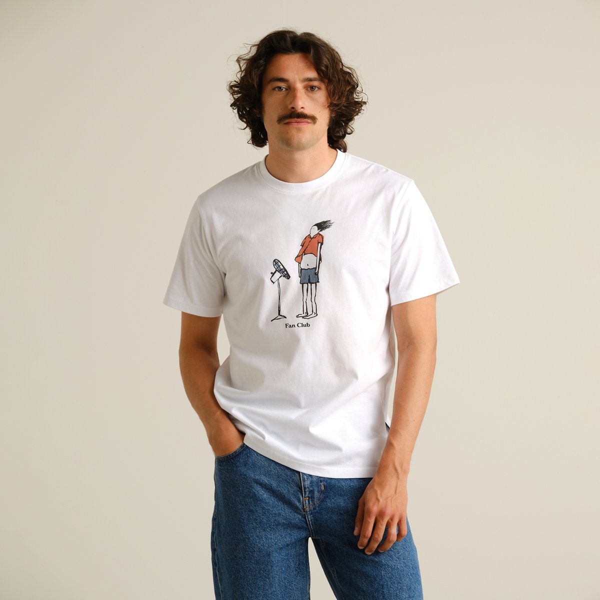 T-shirt Stockholm Fan Club White