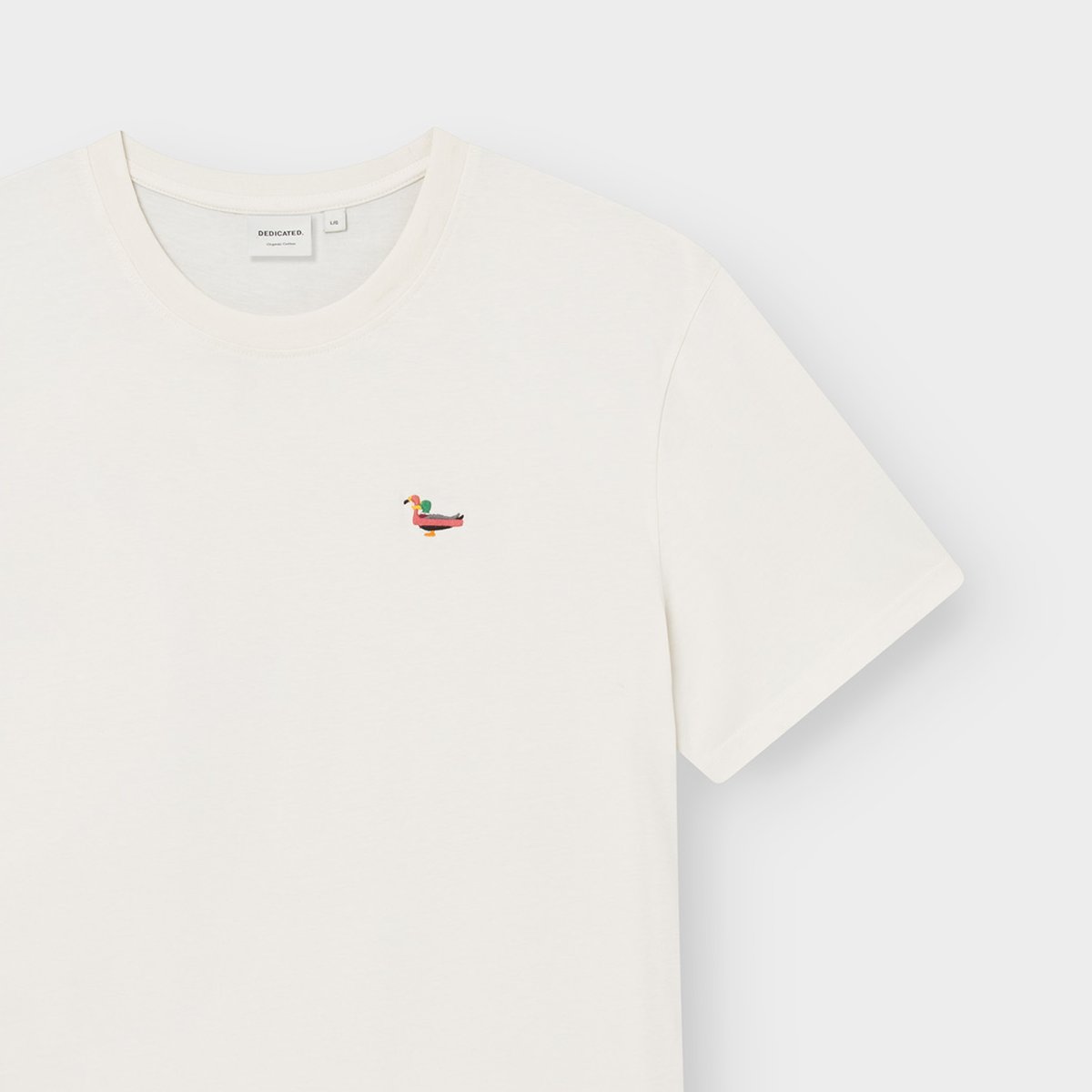 T-shirt Stockholm Floating Duck Off-White