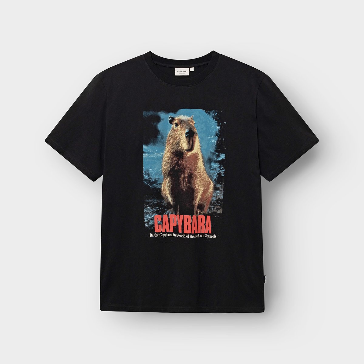 T-shirt Stockholm Capybara Black