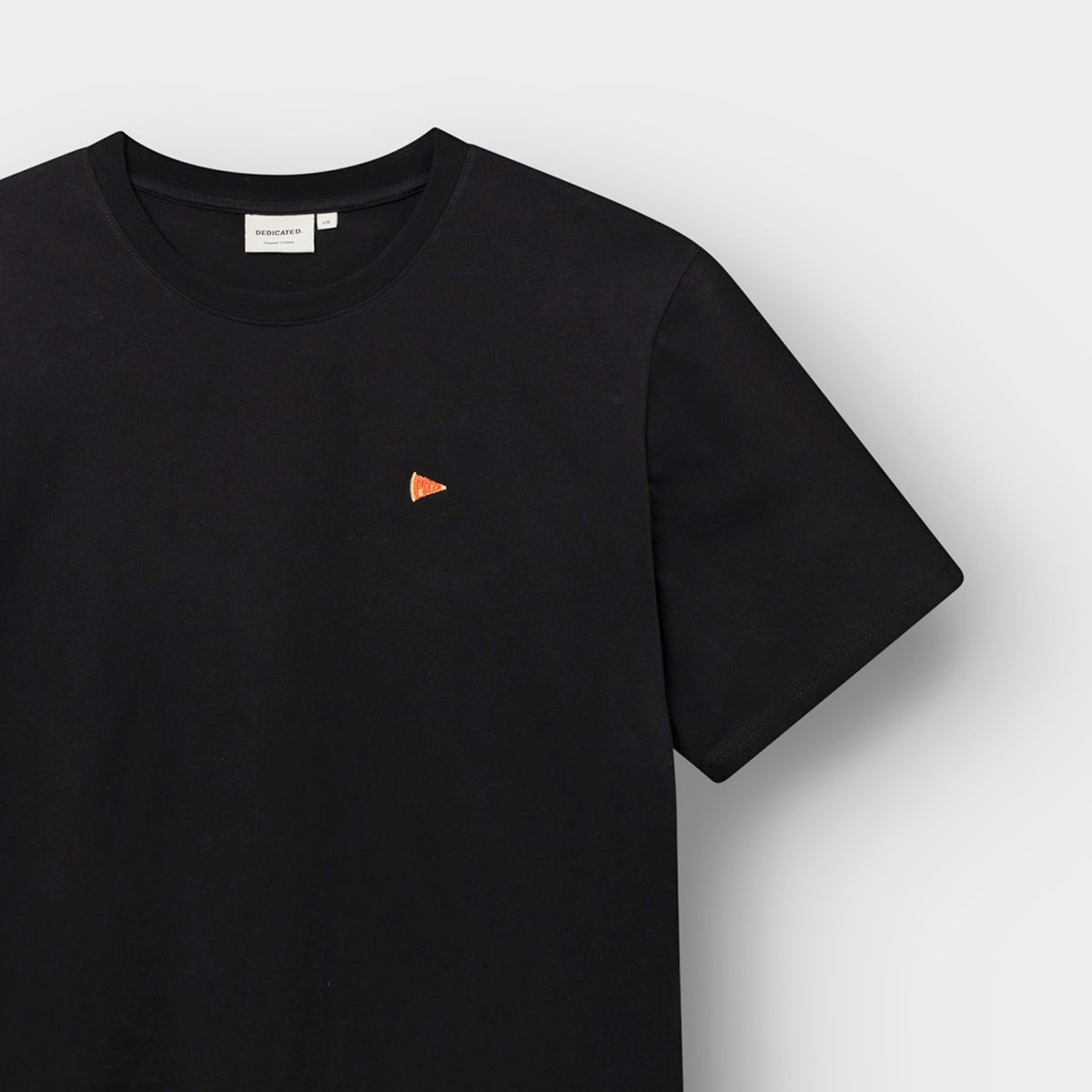 T-shirt Stockholm Pizza Black