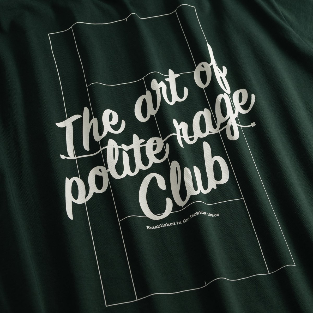 T-shirt Stockholm Polite Rage Dark Green