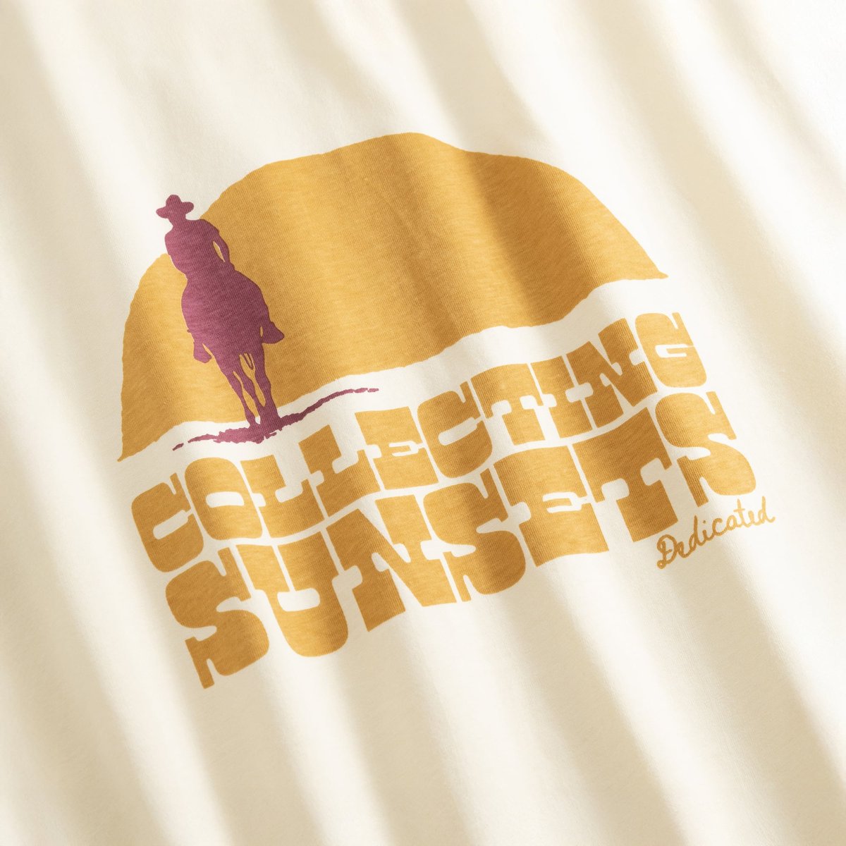 T-shirt Stockholm Collecting Sunsets Transparent Yellow
