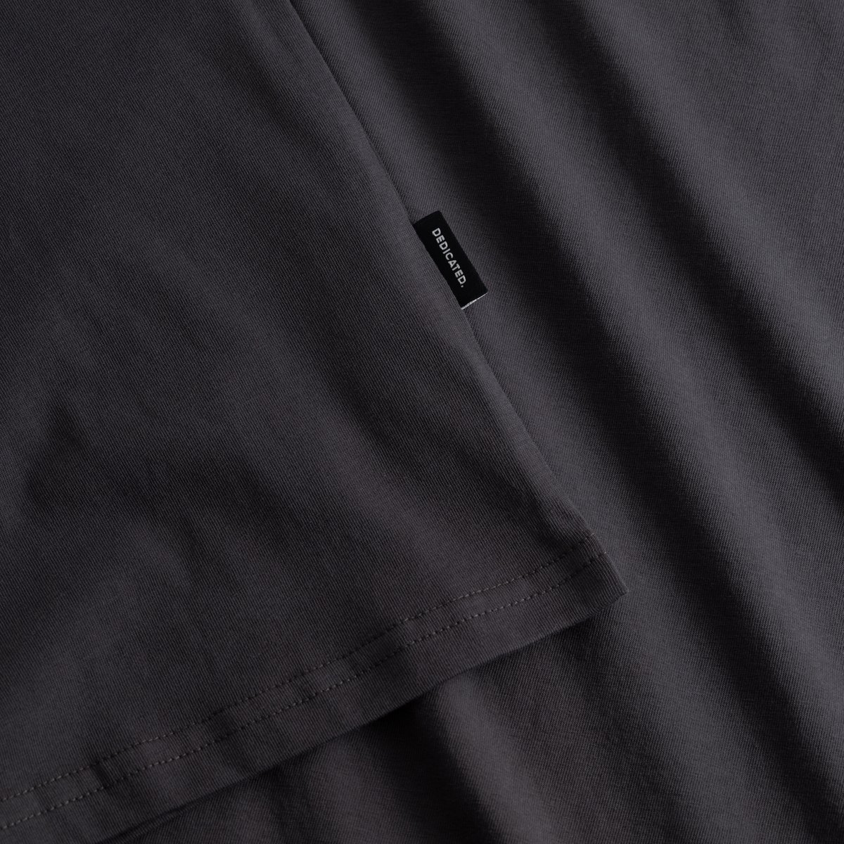 T-shirt Stockholm Who Cares Charcoal