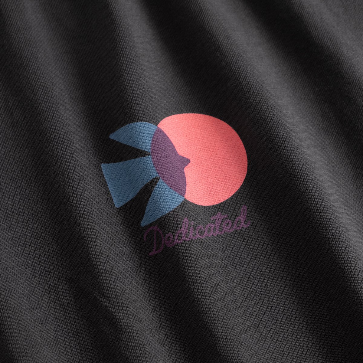 T-shirt Stockholm Bird Symbol Charcoal