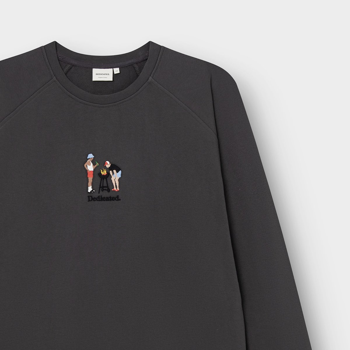 Sweatshirt Malmoe BBQ Charcoal