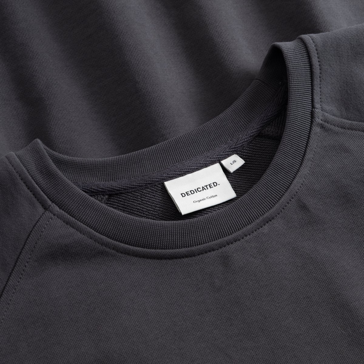 Sweatshirt Malmoe Bird Symbol Charcoal