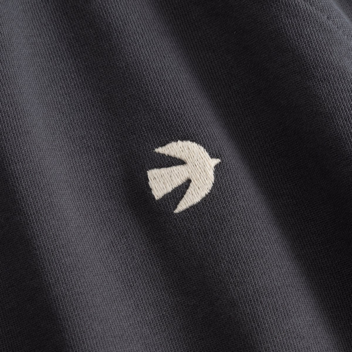 Sweatshirt Malmoe Bird Symbol Charcoal