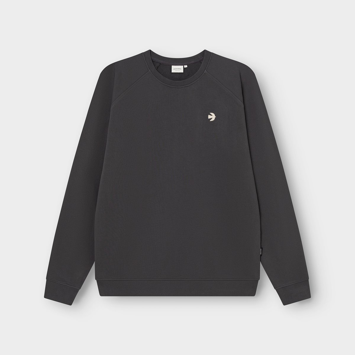 Sweatshirt Malmoe Bird Symbol Charcoal